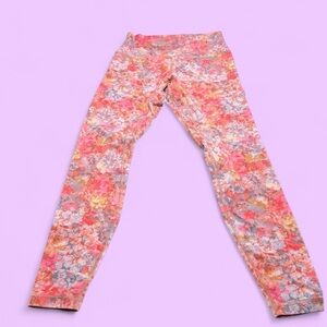 Lululemon Align Leggings 28” – Floral Print IFLO, Size 8